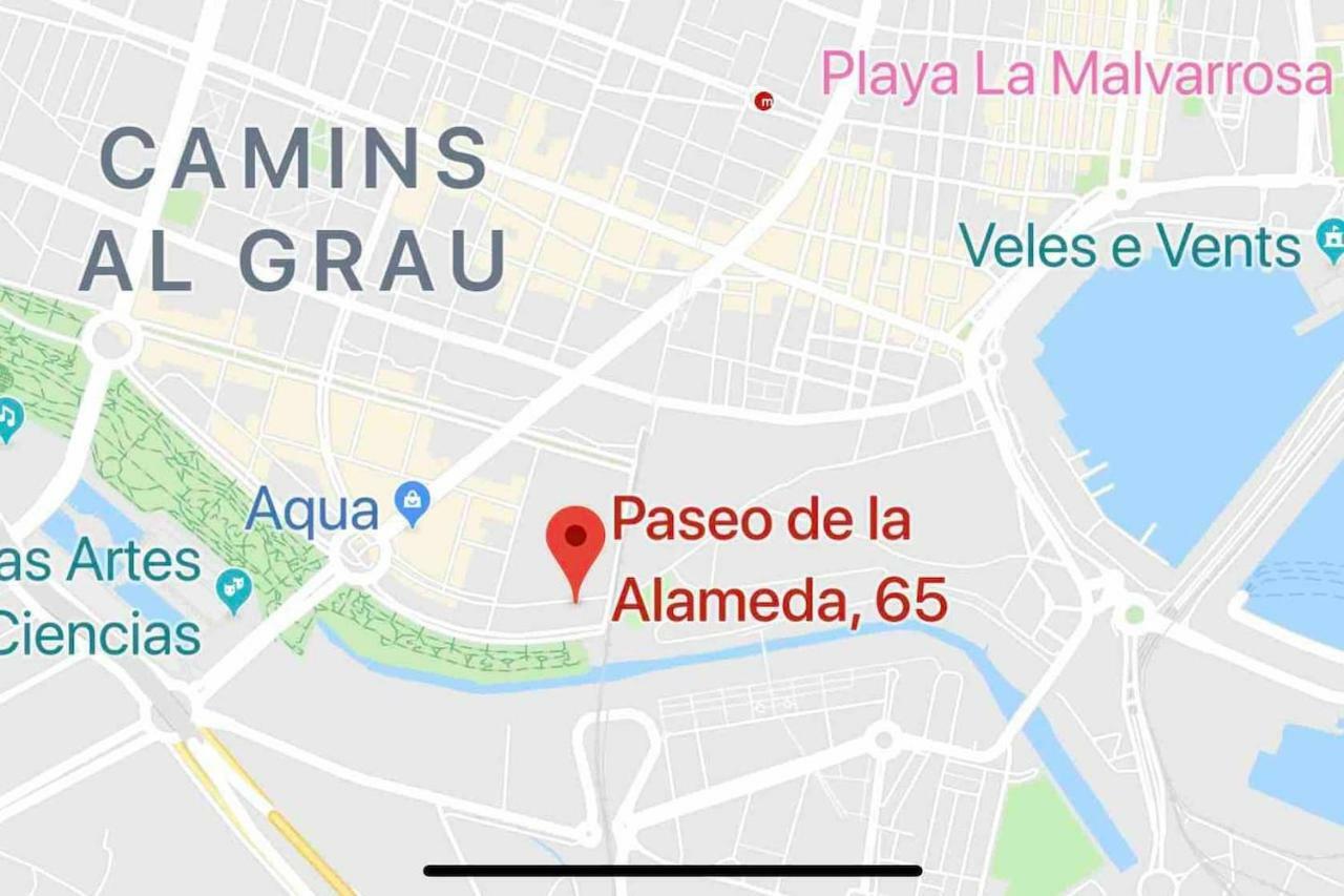 Loft En La Ciudad De Las Ciencias Y Cerca De La Playa Valencia Exterior foto