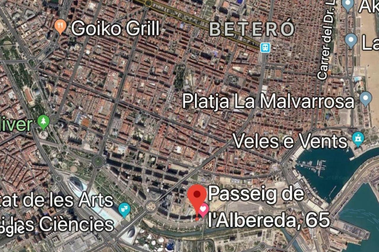 Loft En La Ciudad De Las Ciencias Y Cerca De La Playa Valencia Exterior foto